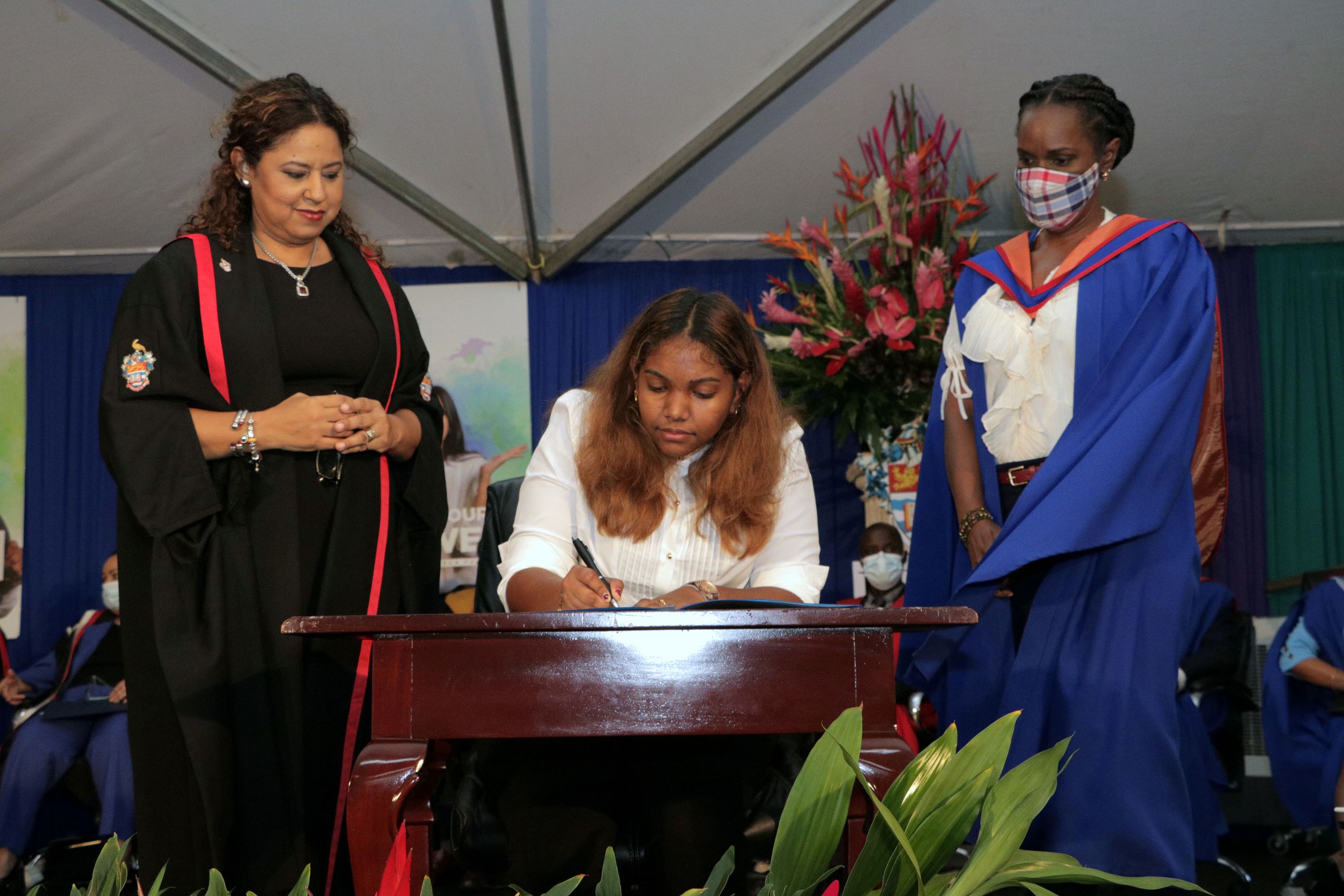 UWI St Augustine Returns To On Campus Matriculation Ceremony